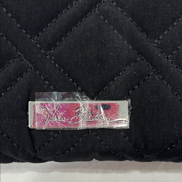 Vera Bradley Black Quilted Women's Wallet - Picture 2 of 7